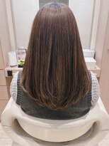 コーエン(cowen)&nbsp;ハイライトカラーこなれセミディ美髪グレージュ大人ガーリー40代