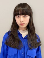 ブルートマト(BLUE TOMATO)&nbsp;大人可愛いショコラブラウンくびれヘア30代40代