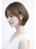 大人美人ショートボブ