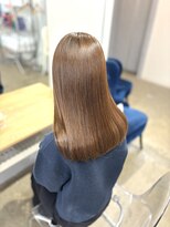 クオーレ (CUORE)&nbsp;ウォームベージュ×髪質改善酸性縮毛矯正