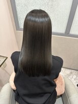 リロア 万代店(RELOA)&nbsp;艶感ダークグレージュ×美髪ストレート