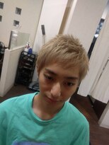 リラックスヘアー(Relax hair)&nbsp;ハイトーンカラーで男らしく攻める！