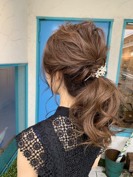 アトリエコパン(atelier copan) パーティポニー