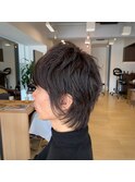 くせ毛カット/ウルフ/オシャレ染めの白髪染め