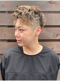 癖毛風ツーブロックパーマ☆