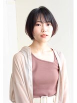 ミニヨン バイ ハピネス 高の原店(mignon by Happiness) 20代30代40代  大人可愛い×小顔ひし形ショートボブ