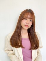 ハピネス 王寺店(Happiness) 10代20代30代 髪質改善 ピンクベージュ 