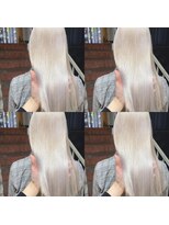 アルーシェ 新宿店(Alushe)&nbsp;ホワイトカラー　艶髪