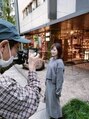 ヘアーサロン ソシエ 二子玉川店&nbsp;モデルさんをお招きし、Instagramでお店を紹介する動画を撮影♪