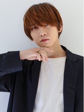 ガリカ 博多(Gallica) 【Gallica】メンズ短髪ナチュラルマッシュウルフ/束感セット