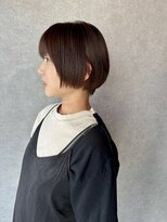 イトシテ&nbsp;オレンジショートボブ　【鎌田　隆雅】