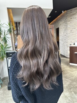 ヘアドレッシング インプローブ 前橋(hair dressing improve) ラベンダーグレージュ