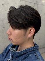 フイ 代々木(Hui)&nbsp;メンズ/アップバング/ツーブロックマッシュ/束間ショート/波巻き