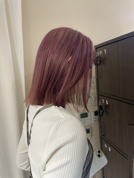 ノラキチジョウジ(NORA KICHIJOJI) ハイトーンカラーウルフボブフェイスレイヤーロングレイヤー