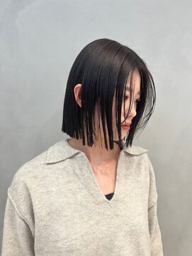 ジーナ 札幌大通(Zina) 美髪*切りっぱなしボブ**髪質改善*Zina札幌大通