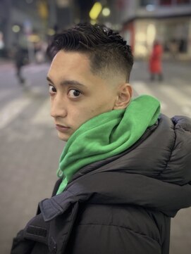 ヒロギンザ 大阪本店(HIRO GINZA) ソフトモヒカンフェード×梅田