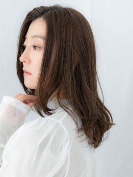 ドクターズ サロン ラブ(Dr's Salon LAB) 髪質改善アースカラーかき上げこなれセミディg古河20代30代40代