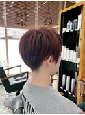 ツーブロックショート