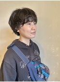 マッシュショートonパーマ