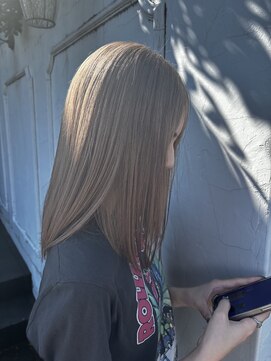 ログ 高松木太店(Log) ブリーチ/ダブルカラー/ケアブリーチ/レイヤーカット/ボブ/高松