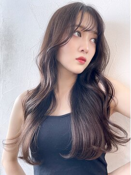 アルバム 新宿(ALBUM SHINJUKU) ロングダークグレージュ_ホワイトグレージュネビージュ_49264