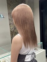 ソル ジングウマエ(SOL JINGUMAE) ミルクティーベージュカラーケアブリーチカラーピンクベージュ