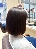 コスメストレート×髪質解決×結べるボブ×内巻き×似合わせ