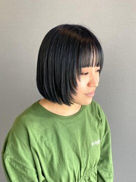 キティン 吉祥寺(kitin) 《kitin吉祥寺》ネイビーマッシュレイヤーボブ