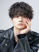 オーシャントーキョー 原宿(OCEAN TOKYO)&nbsp;波巻きパーマメンズパーマシャドウパーママッシュパーマ黒髪