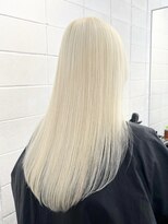 ニコ トウキョウ 渋谷(nico TOKYO)&nbsp;ホワイトブロンドダブルカラーケアブリーチハイトーン