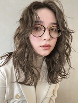 パーク(PARK)&nbsp;【PARK】カーリーパーマ×ブラウングレージュ