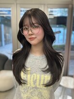 クム(kumu)&nbsp;韓国へア/レイヤー/顔周り/ボブ/透明感カラー