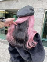 ティアム 渋谷店(Tiam shibuya)&nbsp;イメチェン/レッドブラウン/フルバング/似合わせカット/渋谷駅