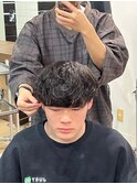 シャドウパーマニュアンスパーマ緩めパーマ