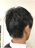 ツーブロックマッシュレイヤー