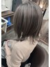 カット+ハイライトブリーチ+専用ケアトリートメント付き　￥19600→￥17600