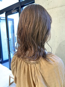 レジュアル(RESSUAL) グレージュミディアムヘアー