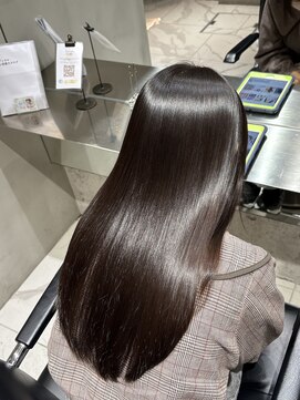 IJK 表参道 【縮毛矯正＋cut＋髪質改善トリートメント】