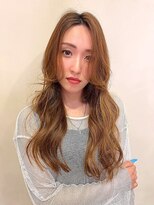 イーストハムヘッドショップ(EAST HAM head shop) ブリーチなしダブルカラー/ゆるふわロングレイヤー/透明感カラー