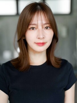 エインアンリー 明治神宮前(AIN.ANLY.) ★韓国風パーマくびれロング似合わせカットロングレイヤー前髪