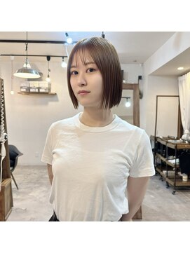 グレネイド ミラキタ(GRENADE MIRAKITA) 【wion 森下】美髪矯正×ぱつっとボブ　20代30代姫路