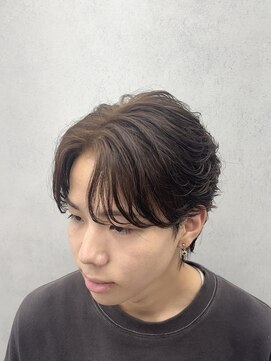 ルースト 西院店(ROOST) MEN’S HAIR/サーフカール/センターパート/髪質改善/西院