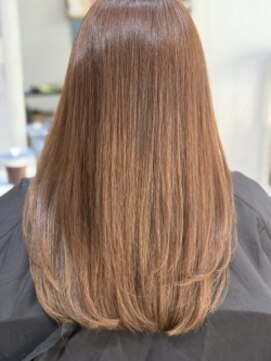 スナリー(Snaly) ロングレイヤー/ベージュ/酸熱トリートメント