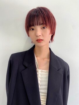 オーリーエトワ 御器所(oorry.etwa) シャドールーツ×コンパクトウルフで攻める個性派ショート