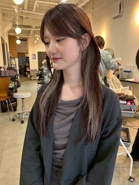 ラック 津田沼(LUCK) インナーカラー/イヤリングカラー/ホワイトベージュ/グレージュ