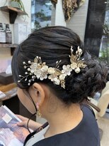 マコ(mako)&nbsp;ダウン編み込みスタイル