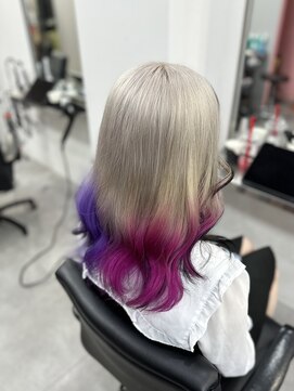 ギミックパシャ(GIMMICK pasha) pink×purple