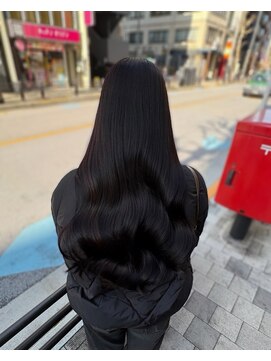ヘアーサロン ウィング(HAIR SALON Wing) 赤坂＊ブリーチなし暗めラベンダーグレージュメテオカラー