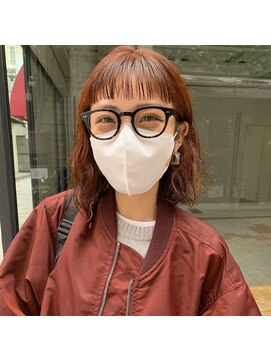 アンヘアー 元町三宮(UNHAIR) オン眉ボブパーマ