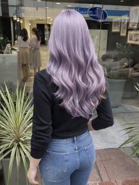 アース 豊橋店(HAIR&MAKE EARTH) 透明感ラベンダーアッシュ